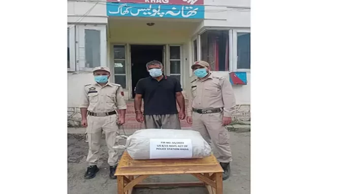 Drug dealer arrested in Budgam, and illegal substances found