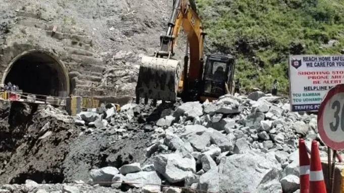 Are the frequent landslides on the Jammu and Kashmir National Highway man-made disasters?