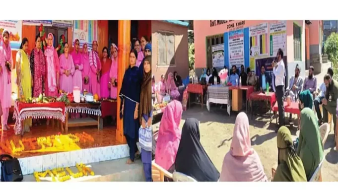 ICDS organises a series of activities for women and children.