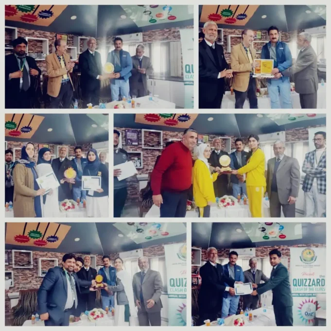 DPS Srinagar wins GVEI Sgr's annual business quiz The Quizzard