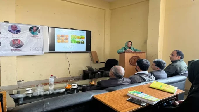 CUK's Botany Department hosts a symposium on millets' health advantages