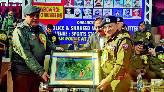The Cricket T-20 Police Martyrs' Memorial Championship is launched by IGP Jammu